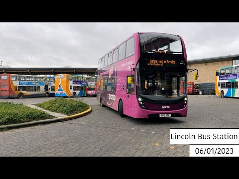 Buses at Lincoln Central (06/01/2023)