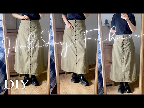 DIY Holiday Fashion Outfits Sew Along Tutorial 手作り服 sewing clothesㅣmadebyaya