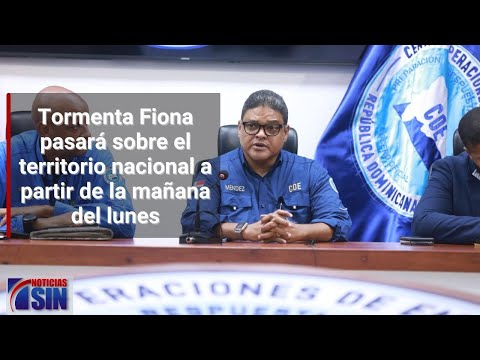 EN VIVO COE ofrece declaraciones sobre tormenta Fiona