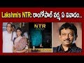 Prof K Nageshwar Comments on RGV's Lakshmi's NTR