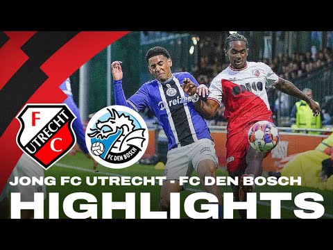 Jong FC Utrecht - FC Den Bosch | HIGHLIGHTS