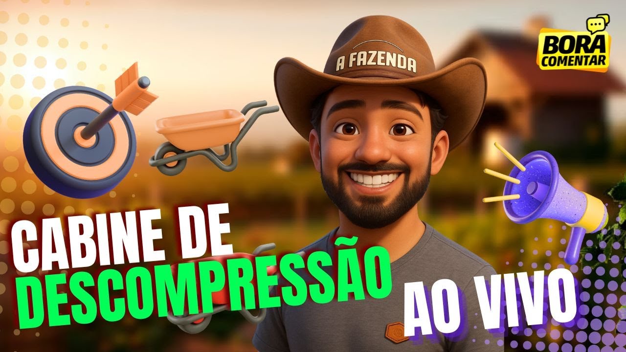 💣 A FAZENDA 17: CABINE DE DESCOMPRESSÃO COM O ELIMINADO AO VIVO!