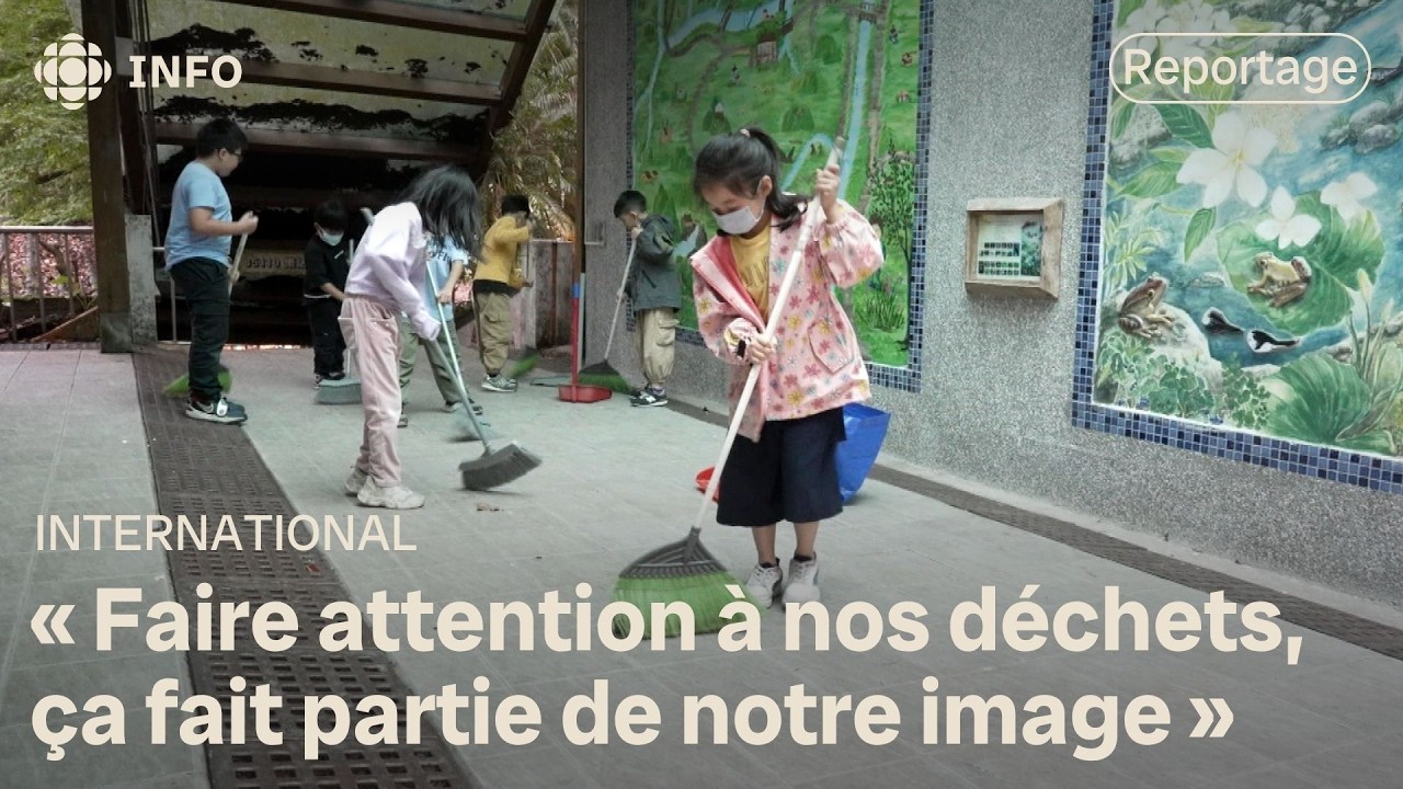 Propreté à Taipei : un apprentissage qui commence à l’école