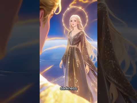 Sun and the gentle Moon face each other.