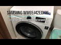Стиральная машина Samsung WW65J42E0HW. Отзыв после 6 месяцев использования. Обзор режимов и функций