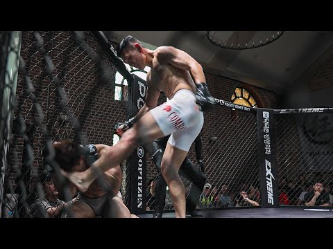 살벌한 싸커킥..그루트 vs 장산