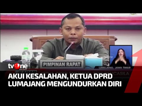 Tak Hafal Pancasila Ketua Dprd Lumajang Mundur Tvone