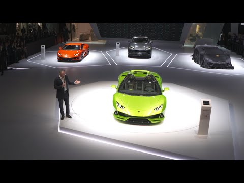 Lamborghini Press Conference - Geneva International Motor Show 2019