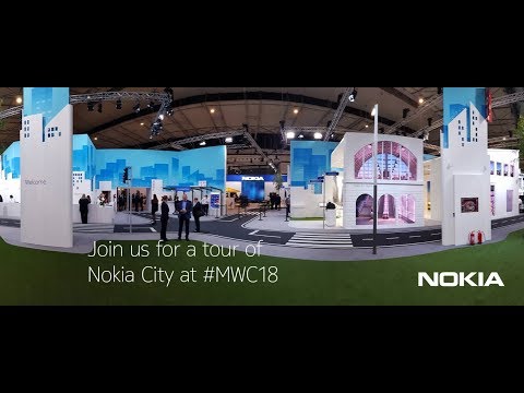 Video tour of Nokia City at Mobile World Congress 2018