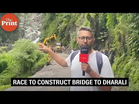 A damaged bridge stands between road access to Harsil, Dharali: Ground report from Uttarakhand