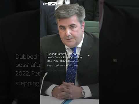 Moment 'Britain's most hated boss' grilled by MPs in 2022
