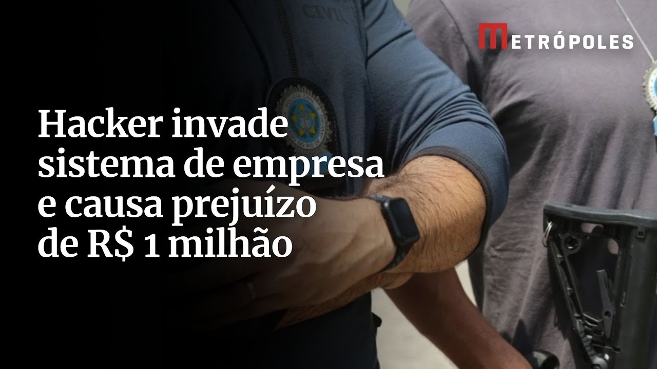 Hacker invade sistema de empresa e causa prejuízo de R$ 1 milhão