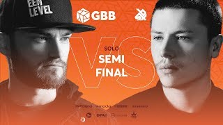 B-ART vs D-LOW | Grand Beatbox Battle 2019 | SEMI FINAL