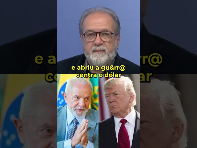Donald Trump começa a cobrar pela hipocrisia do Lula usando as taxas.