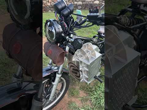 Walk around of the multi-fit system for safe electric motorcycle conversion - by Shandoka