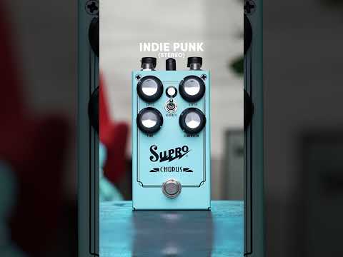 Which artist does this tone remind you of? 🤔 #guitar #effects #music #modulationpedal #supro