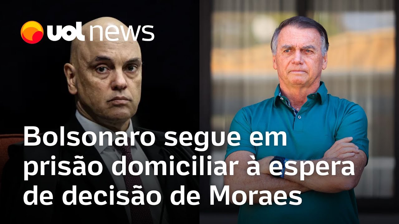 Pedido de Bolsonaro para deixar domiciliar segue sem resposta