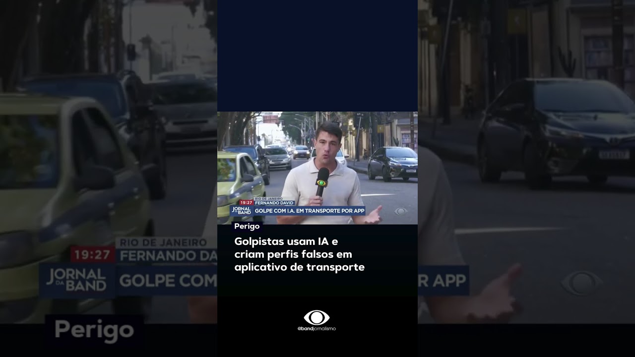Golpistas usam IA e criam perfis falsos em aplicativo de transporte