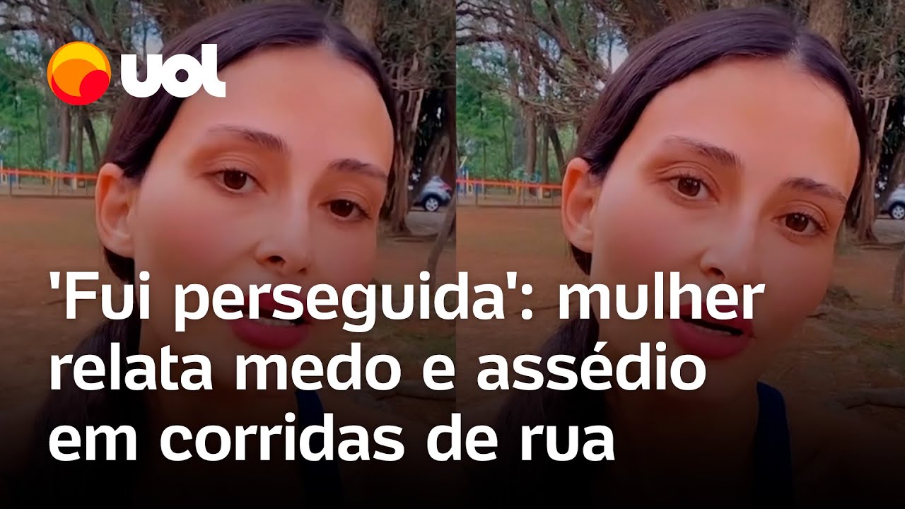 Mulher é perseguida durante corrida na rua em São Paulo Me perseguiu correndo por 200 metros