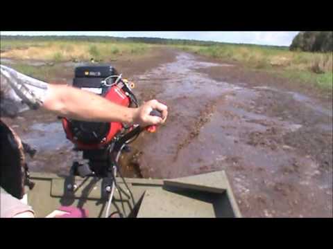13hp homemade longtail mud motor - test run Musica Movil 