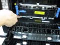 Installing the Dell 2335dn fuser maintenance kit, adf pickup and separation pad.
