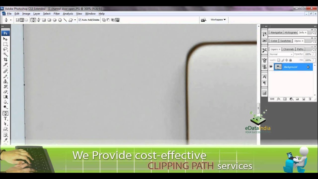 eDataIndia Clipping Path - YouTube