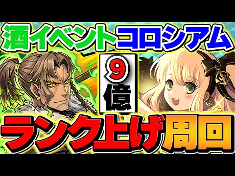 【時速100億】両サレーネで酒コロシアムを周回！ランク上げ勢はこれを絶対に組め！【パズドラ】