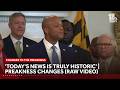 Raw video: Governors Preakness announcement