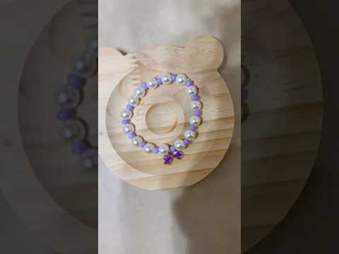 خرز بنفسجي #خرز #beads #purple #بنسفجي