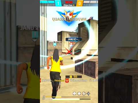 1 vs 4 clutch #viral #garenafreefire #shorts #mobilegameplay