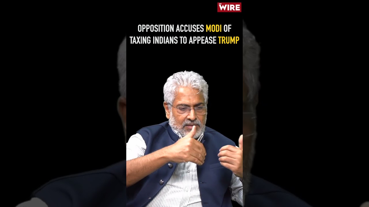 Opposition accuses Modi of taxing Indians to appease Trump