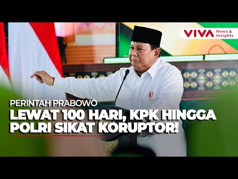 Lewati Batas Kesabaran, Prabowo Perintahkan Penegak Hukum Sikat Koruptor