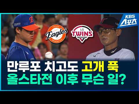 올스타전 이후, 한화·LG에 무슨 일이? / KBS 2026.07.20.