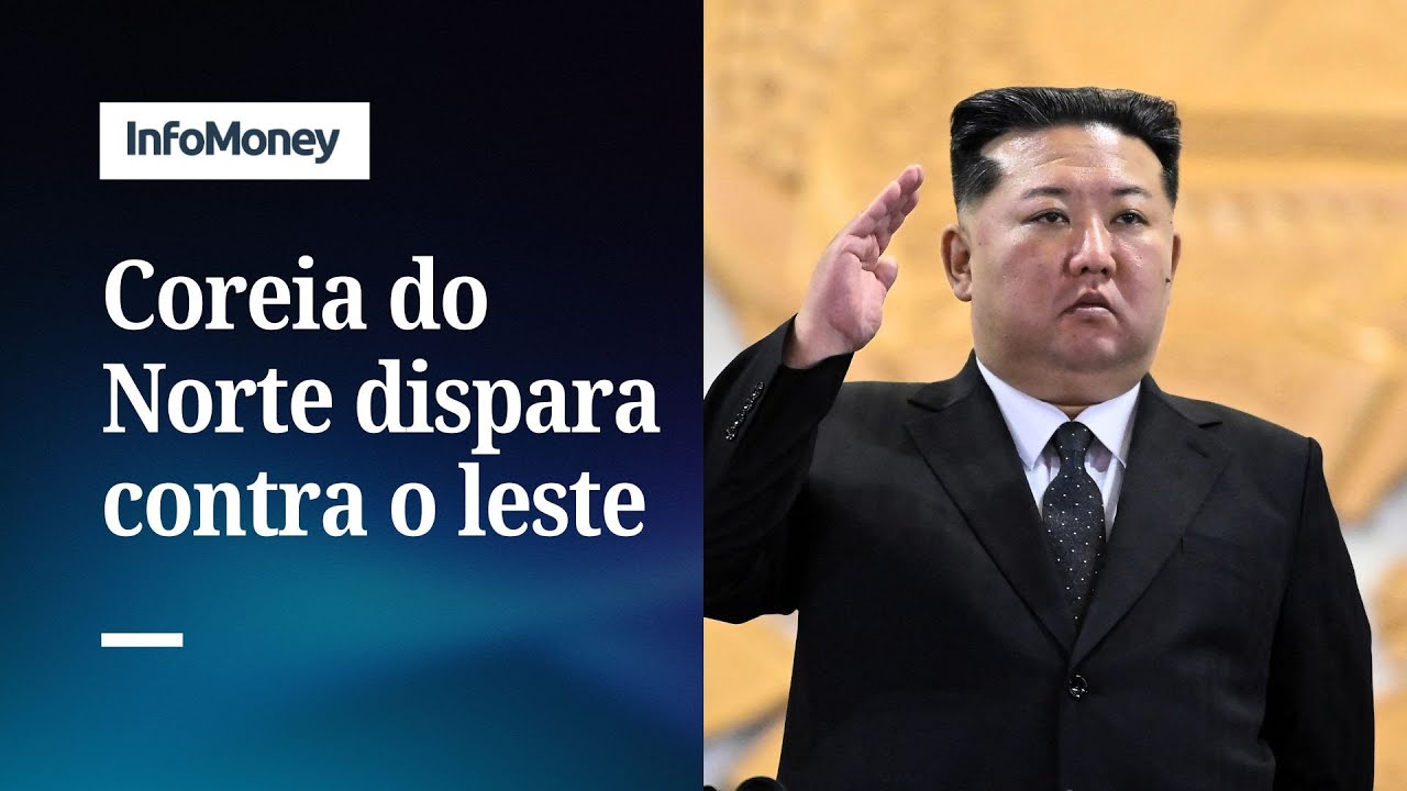 Coreia do Norte dispara míssil balístico em direção ao leste | InfoMoney News