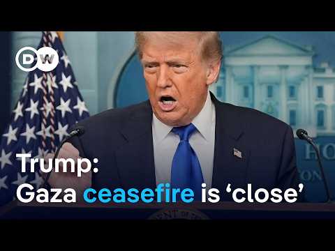 Israeli officials head to US for Gaza talks | DW News