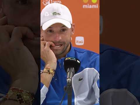 Grigor Dimitrov Ensures Reporter Doesn't Forget Andy Murray! 🤣