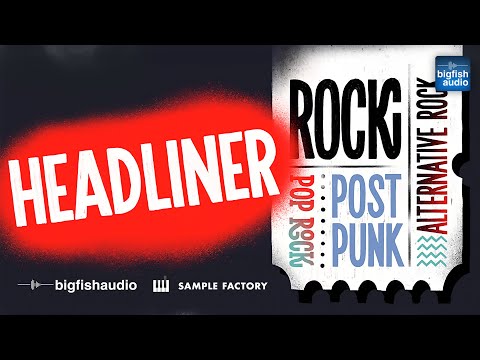 Headliner: Rock, Alternative Rock, Pop Rock, and Post-Punk | Demo Track