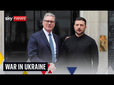 Zelenskyy meets Starmer at Downing Street