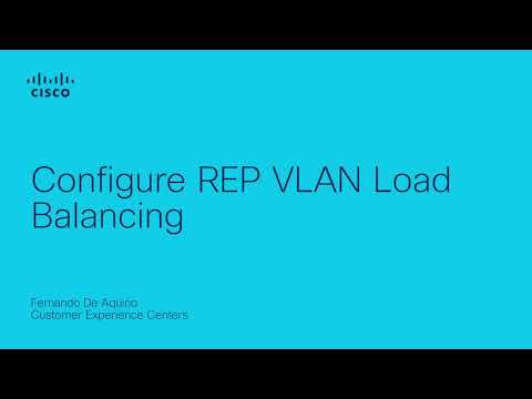 Configure REP VLAN Load Balancing