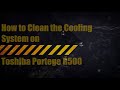 How to Clean the Cooling System on Toshiba Portege R500 Laptop