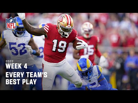 Every Team's Best Play from Week 4 | NFL 2022 Highlights video clip