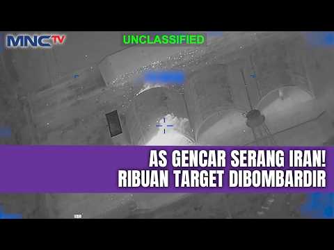 Perang AS–Iran Meledak! AS Klaim Serang Ribuan Target Iran