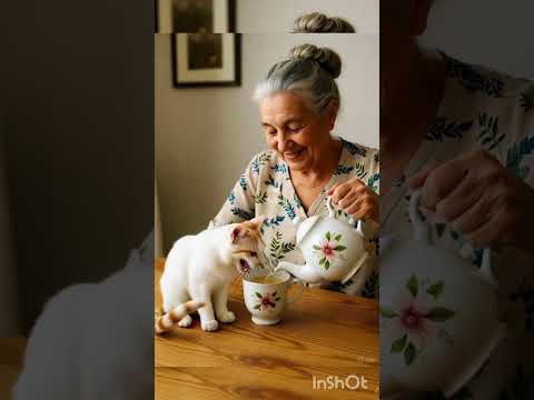 दादी ओर बिल्ली की कहानी 💐 #ekmotahathighumechala