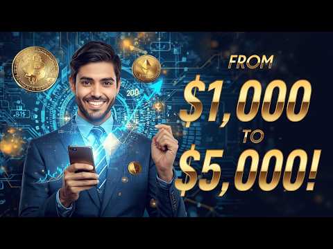 I turned $1,000 into $5,000 with AI and cryptocurrencie | See How!