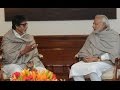 IANS : Amitabh Bachchan meets PM Modi