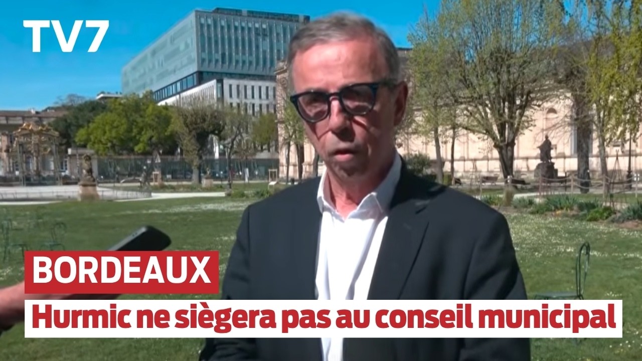 Bordeaux - Pierre Hurmic ne siègera pas au conseil municipal