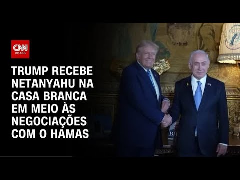 ​Trump e Netanyahu debatem cessar-fogo em jantar nos EUA | CNN PRIME TIME