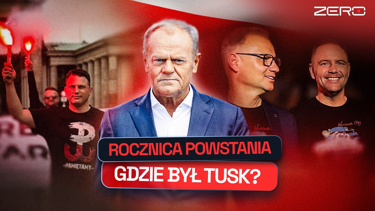 ТУСК ЗАБЫЛ ПРО ГОДОВЩИНУ ВОССТАНИЯ. МЕНТЦЕН УЕХАЛ В БЕРЛИН, НАВРОЦКИЙ ПЕЛ В СТОЛИЦЕ