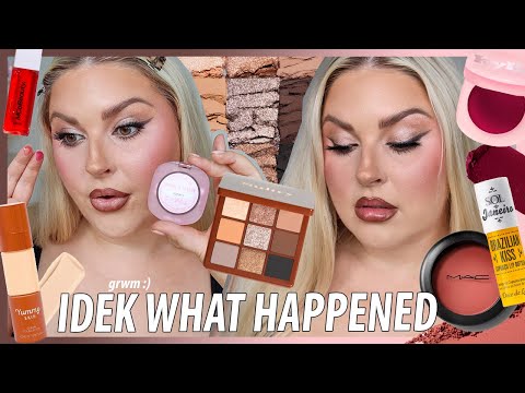 new mic, 4 blushes and a failed makeup look"" ????? CCGRWM friends!