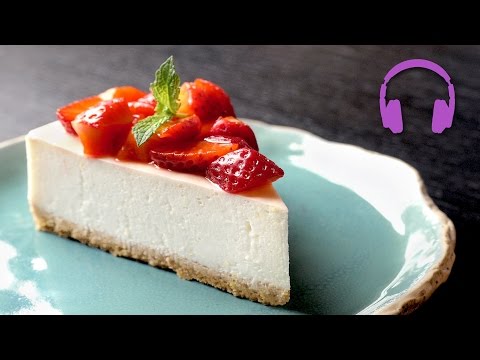 No-Bake Cheesecake | ASMR Cooking Sounds 4K